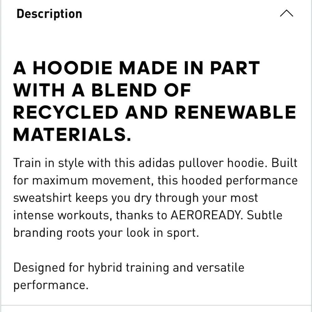 Adidas Red D4T Performance Hoodie, NWT size small